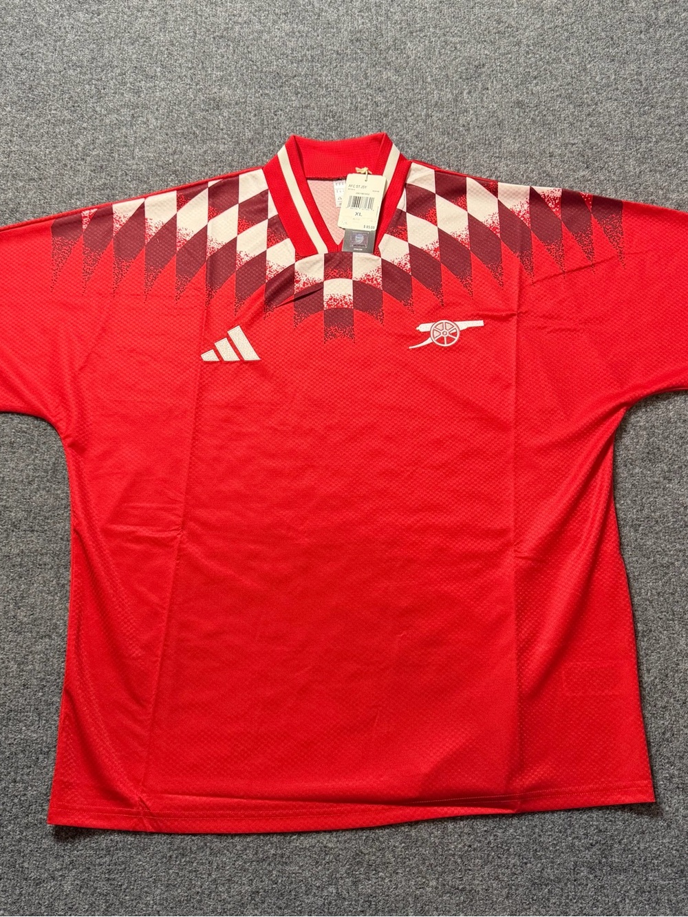 2026-27 ARSENAL ADIDAS STADIUM JERSEY Size Men’s XL NWT AUTHENTIC OVERSIZED